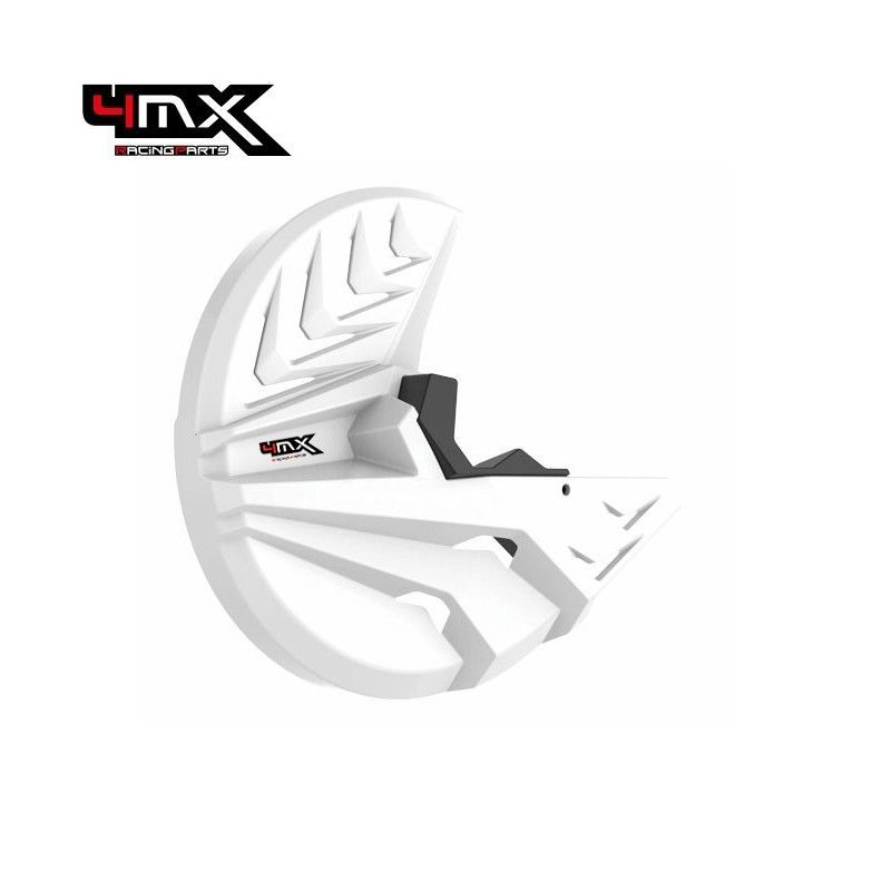 Protecção Disco Frente 4MX Honda CRF 250R CRF 450R 2015-2023 CRF 250RX 2019-2023 CRF 450RX 2017-2023 Branco