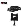 4MX Universal Motorcycle Handlebar Mount Clamp Black 28.6mm