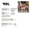 Full Plastic Fastener Kit 4MX KTM SX/SXF 125-450 11-15 EXC/EXC-F 125-530 12-16 54pcs