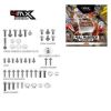 Full Plastic Fastener Kit 4MX KTM SX/SXF 125-250 07-10 XC/XCW 125-250 08-10 50pcs