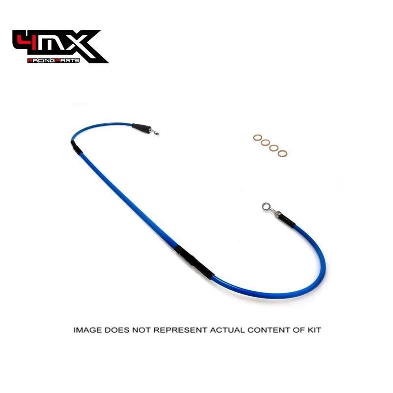 Tubo Travão Malha-aço Frente 4MX Yamaha YZ 125/250 98-04