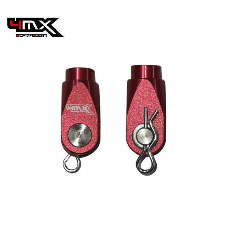 Suporte de Veio do Travão Traseiro 4MX Honda CRF 250/450 R 02-04 Vermelho