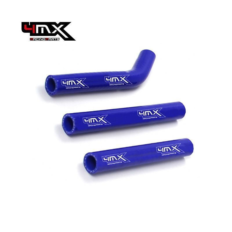 4MX Silicone Hose Kit TE125 14-16 THERMOSTAT BYPASS Blue