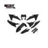 Kit Plásticos Completo 4MX KTM EXC/EXC-F 125-500 TBI 2024 Preto