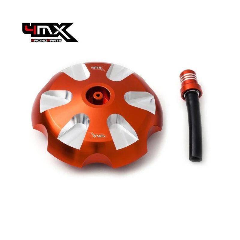 4MX Gas Cap KTM SX/SXF 85-450 2013-2023 Orange