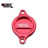 4MX Oil Filter Cover Suzuki RMZ 250 07-22 RMZ 450 05-22 Red