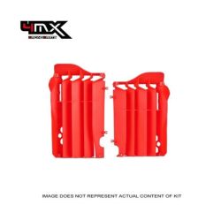 4MX Red Radiator Louvers Honda CR 125/250 2005-2007