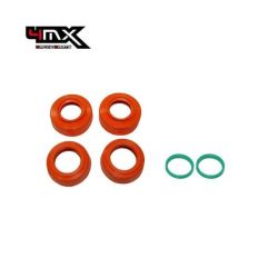 Protector Rolamentos Frente + Trás 4MX KTM EXC 16-23 SX/SXF 15-23