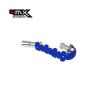 4MX Universal Armadillo Head Pipe Guard 22cm 4 Stroke Blue