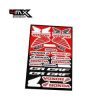 4MX Stickers A3 Honda