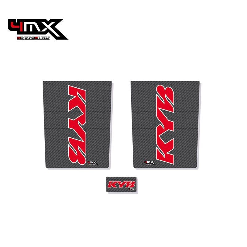 Kit Fork Decal 4MX KYB Carbon