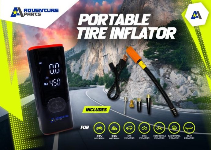 Compressor de Ar Portátil Adventure Parts