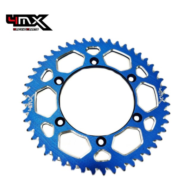 4MX Rear Sprocket KAWASAKI/SUZUKI Blue