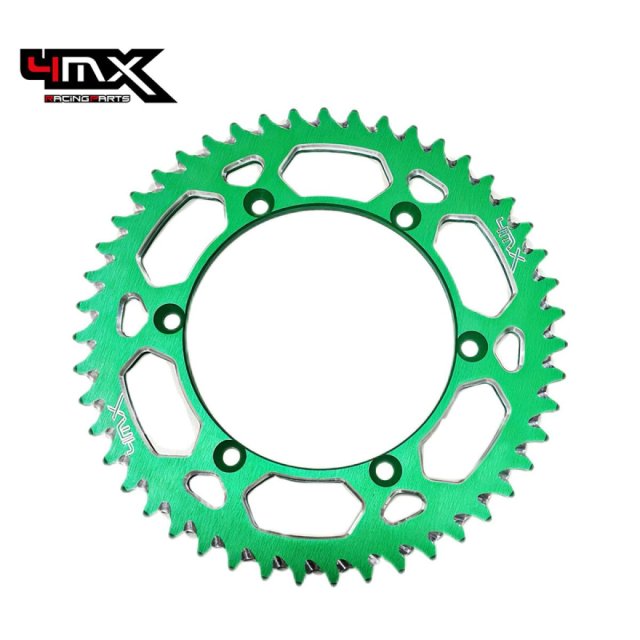4MX Rear Sprocket KAWASAKI/SUZUKI Green