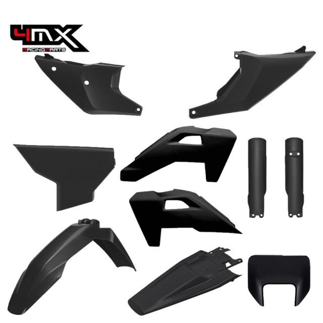 Kit Plásticos Completo 4MX Husqvarna TE/FE 2026 Preto