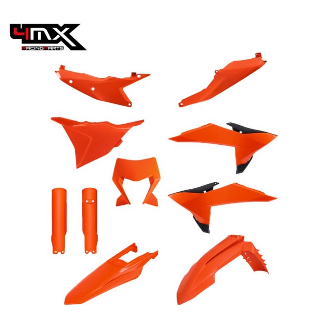 4MX Complete Plastic Kit KTM EXC/EXC-F 2026 OEM Color
