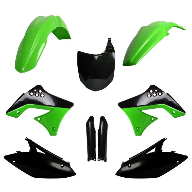 Complete Plastic Kit  Kawasaki KX250F 2009-2012