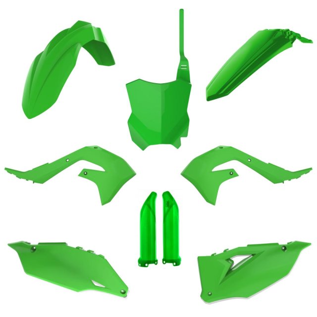 Complete Plastic Kit  Kawasaki  KX250F 21-241 KX450F 2019-2023