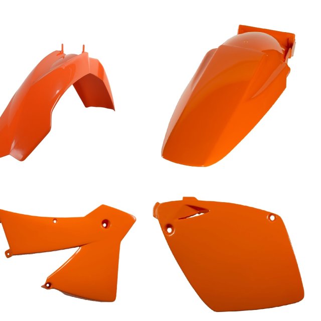 Kit Plásticos  KTM EXC125/200 EXC-F250/400 XC-W250/300 XCF-W 400 2003