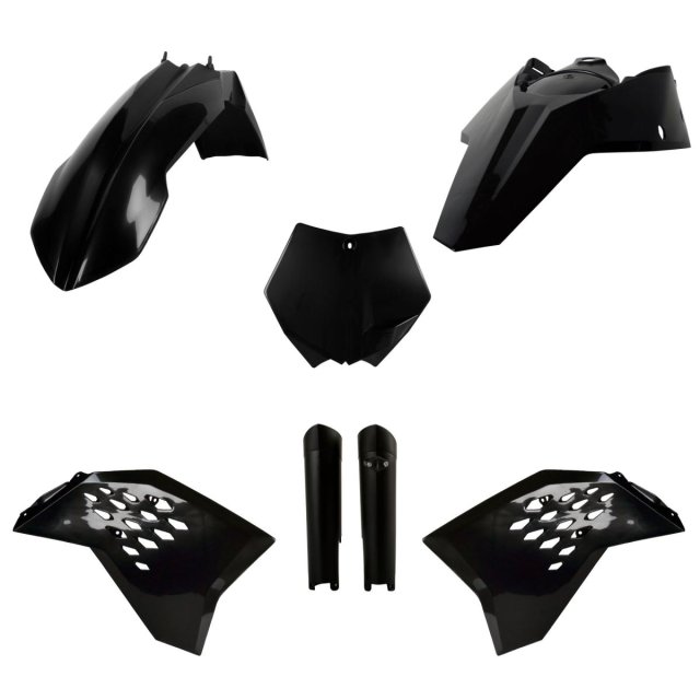Plastic Kit  KTM SX125/ 150 SX-F250/ 350 XC200/ 250 XC-F250/ 350 2008-2010