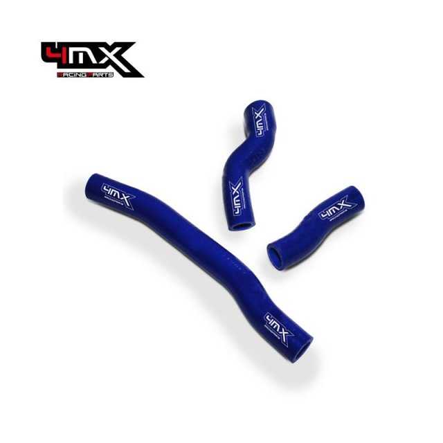 4MX Silicone Hose Kit TE250i/300i 17-19 THERMOSTAT BYPASS Blue