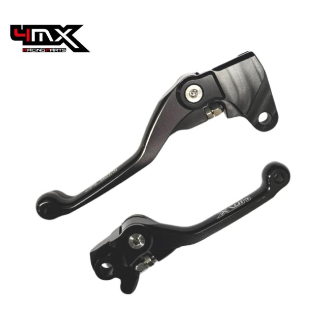 4MX CNC Levers (Pair) Yamaha WRF 250/450 05-15 Kawasaki KLX 450 R 08-15