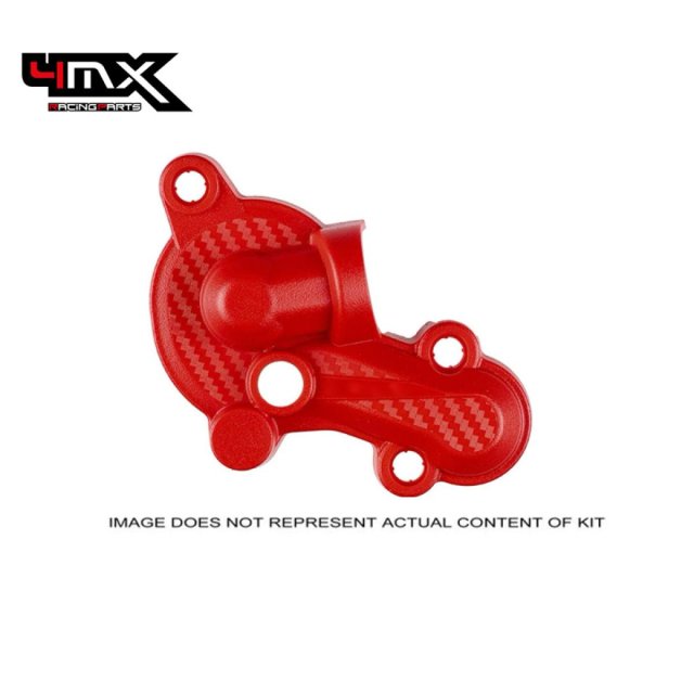 4MX Water Pump Protector KTM EXC 250 20-23 Husqvarna TC 250 19-22 GasGas EC 250 21-23 Red
