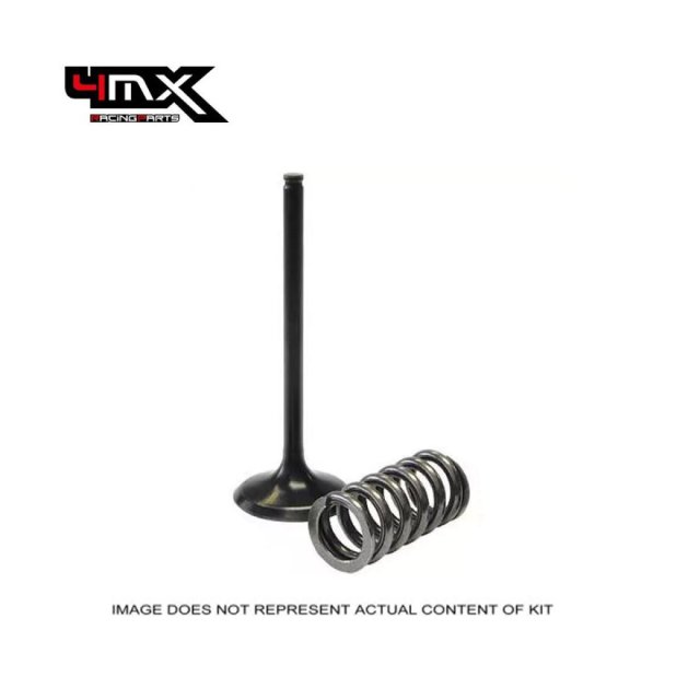 Steel Exhaust Valve + Spring 4MX Honda CRF 450R 2009-2012